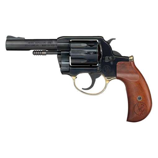 Henry Golden Boy 22 Short/22 Long/22 Long Rifle 4in Polished Blued Steel Revolver with Birdshead Grip - 10 Rounds - Image 2