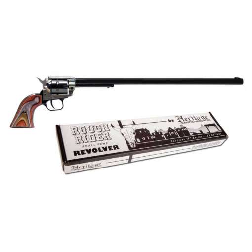 Heritage Rough Rider 22 Long Rifle 16in Case Hardened Revolver - 6 Rounds