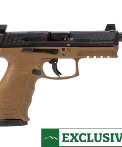 HK VP9 Tactical Optics Ready 9mm Luger 4.7in Black/Flat Dark Earth Pistol - 17+1 Rounds