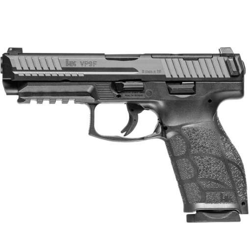 H&K VP9A1 F 9mm Luger 4.53in Black Pistol - 10+1 Rounds