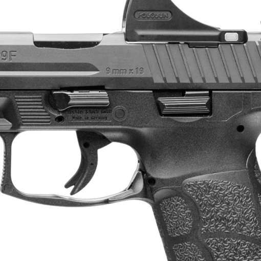 H&K VP9A1 K w/ Holosun SCS 9mm Luger 4.53in Black Pistol - 15+1 Rounds - Image 2