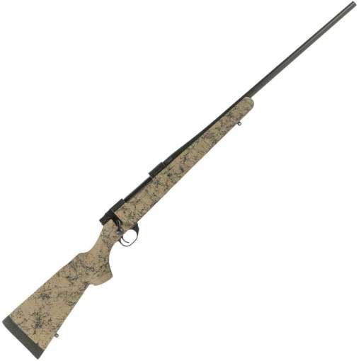 Howa HS Precision 6.5 Creedmoor Black/Tan w/ Black Webbing Bolt Action Rifle - 22in