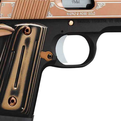 Kimber Micro 9 Rose Gold 9mm Luger 3.15in Rose Gold Pistol - 7+1 Rounds - Image 2