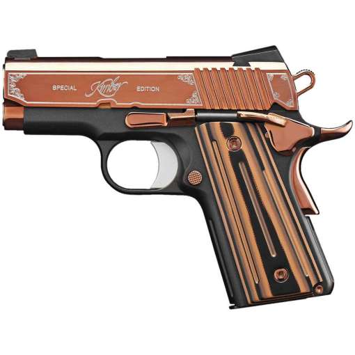 Kimber Rose Gold Ultra II 9mm Luger 3in Rose Gold/Black Pistol - 8+1 Rounds - Image 2