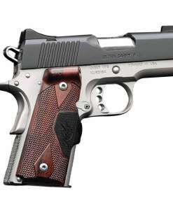 Kimber Ultra Carry II Two-Tone LG Crimson Trace 9mm Luger 3in Silver/Rosewood Pistol - 8+1 Rounds