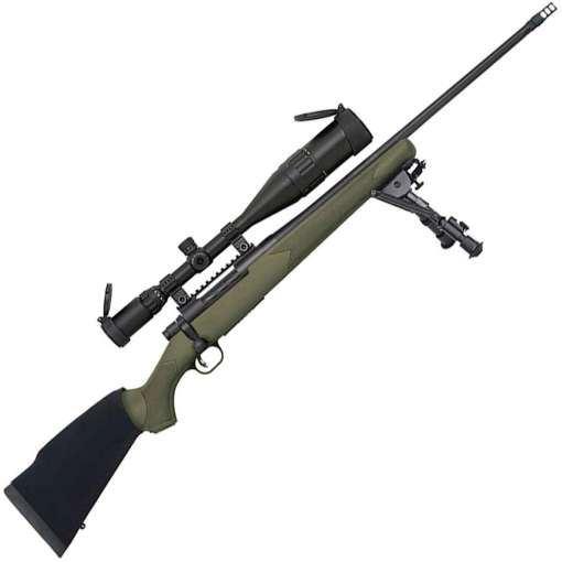 Mossberg Patriot Night Train Blued Bolt Action Rifle - 308 Winchester - 22in