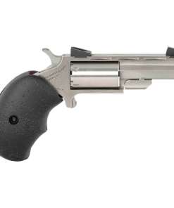 North American Arms Black Widow Black Grip 22 WMR (22 Mag) 2in Stainless Revolver - 5 Rounds