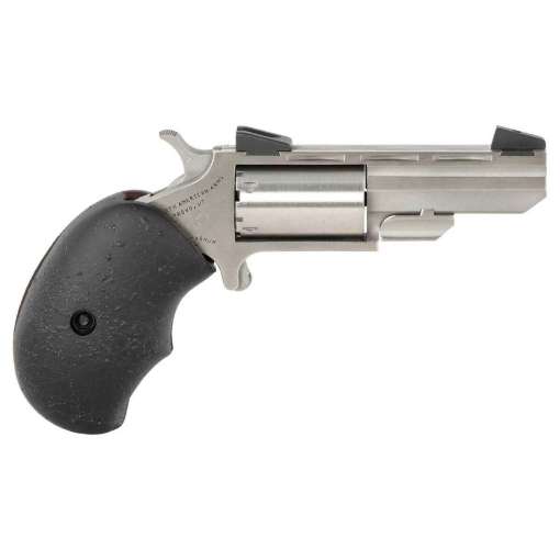 North American Arms Black Widow Black Grip 22 WMR (22 Mag) 2in Stainless Revolver - 5 Rounds