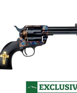 Pietta Great Western II The Hands of God 45 (Long) Colt 4.75in Blued Revolver - 6 Rounds