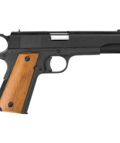 Rock Island Armory M 1911 GI Standard 38 Super Auto 5in Parkerized Pistol - 9+1 Rounds - California Compliant