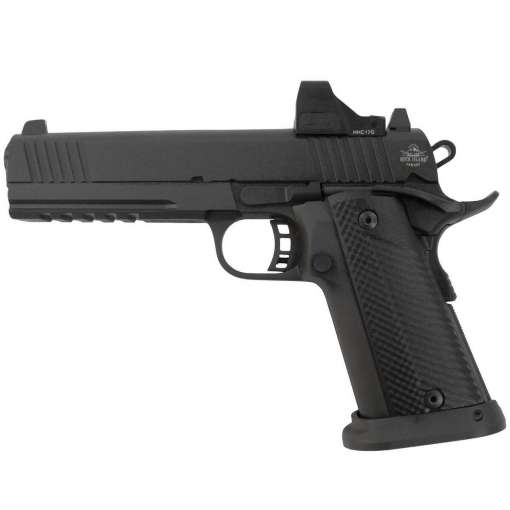Rock Island Armory M1911-A1 Tactical with Optic 2011 VZ with 9mm Luger 5in Parkerized Pistol - 17+1 Rounds - Image 2
