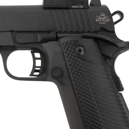 Rock Island Armory M1911-A1 Tactical with Optic 2011 VZ with 9mm Luger 5in Parkerized Pistol - 17+1 Rounds - Image 3