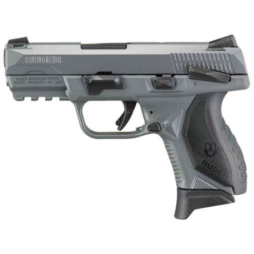 Ruger American Compact 9mm Luger 3.55in Gray Pistol - 17+1 Rounds - Image 2