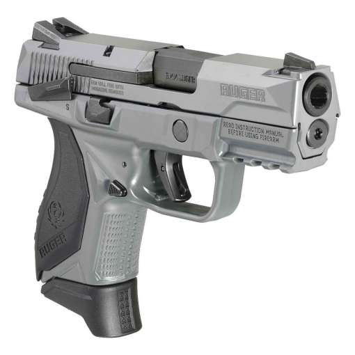 Ruger American Compact 9mm Luger 3.55in Gray Pistol - 17+1 Rounds - Image 3