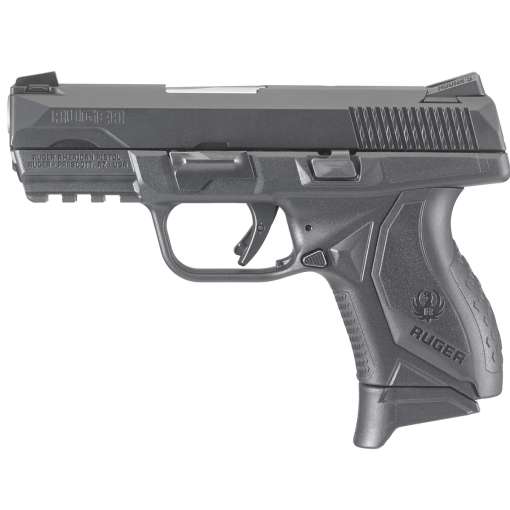 Ruger American Compact 9mm Luger +P 3.55in Black Pistol - 17+1 Rounds - Image 2