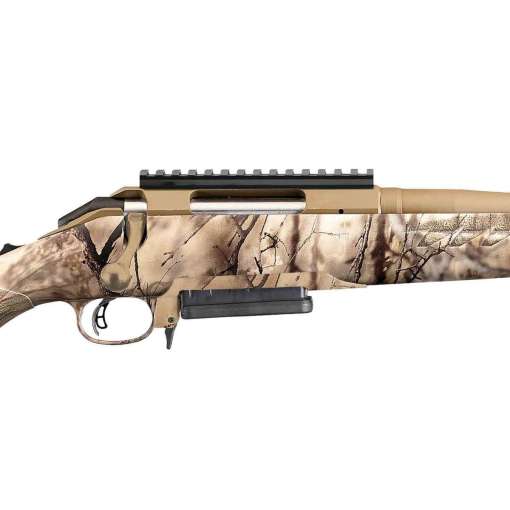 Ruger American 450 Bushmaster Go Wild Camo/Bronze Bolt Action Rifle - 22in - Image 2