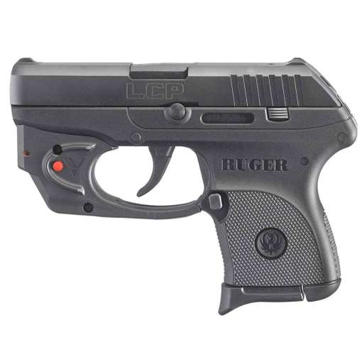 Ruger LCP Viridian Laser 380 Auto (ACP) 2.75in Black Pistol - 6+1 Rounds - Image 2