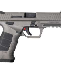 SAR SAR9 9mm Luger 4.4in Platinum Pistol - 17+1 Rounds