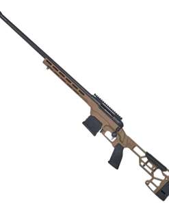 Savage 110 Precision 338 Lapua Magnum Matte Black Left Hand Bolt Action Rifle - 24in