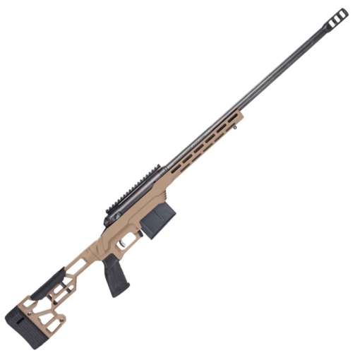 Savage 110 Precision 338 Lapua Magnum Matte Black Left Hand Bolt Action Rifle - 24in - Image 2