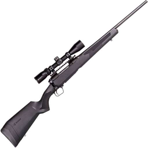 Savage Arms 110 Apex Hunter XP 270 WSM (Winchester Short Mag) With Vortex Crossfire II Scope Black Bolt Action Rifle