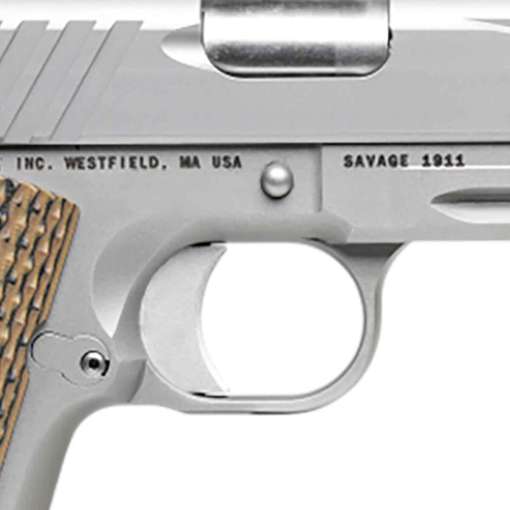 Savage Arms 1911 Government 9mm Luger 5in Stainless Steel Pistol - 10+1 Rounds - Image 3