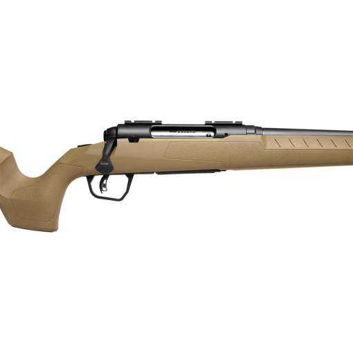 Savage Arms Axis 2 Compact 7mm-08 Remington Matte Black/FDE Bolt Action Rifle - 20in - Image 3