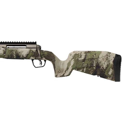 Savage Arms Axis 2 PRO 6.5 Creedmoor Bronze Cerakote/Woodland Camo Left Hand Bolt Action Rifle - 20in - Image 2