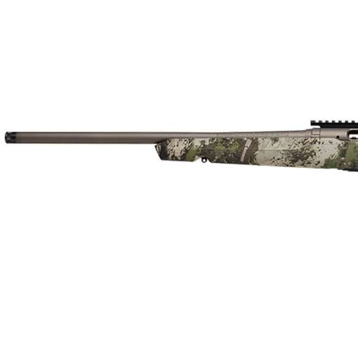 Savage Arms Axis 2 PRO 6.5 Creedmoor Bronze Cerakote/Woodland Camo Left Hand Bolt Action Rifle - 20in - Image 3