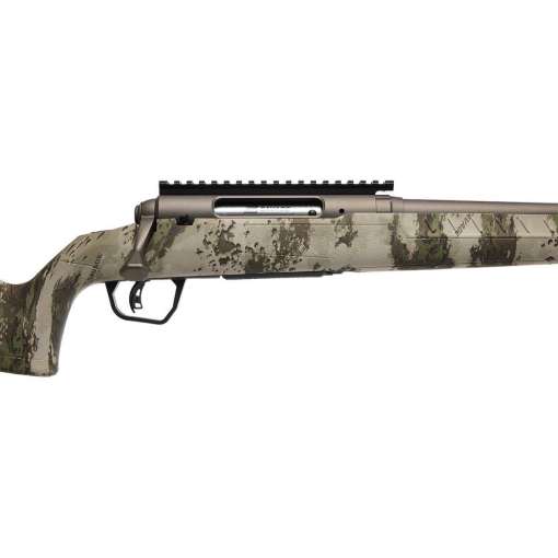 Savage Arms Axis 2 PRO 7mm-08 Remington Bronze Cerakote/Woodland Camo Bolt Action Rifle - 20in - Image 3
