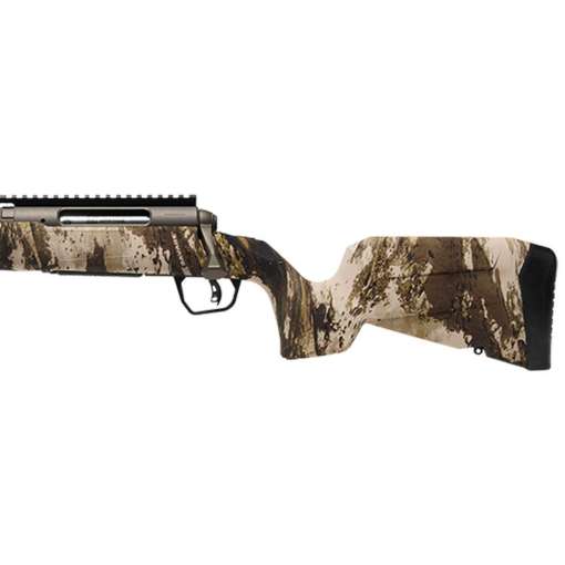 Savage Arms Axis 2 PRO Compact 6.5 Creedmoor Bronze Cerakote/Western Camo Left Hand Bolt Action Rifle - 20in - Image 2