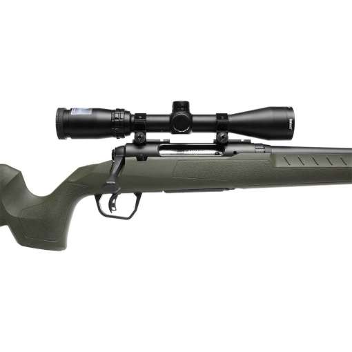 Savage Arms Axis 2 XP Compact 243 Winchester Matte Black/OD Green Bolt Action Rifle - 20in - Image 2