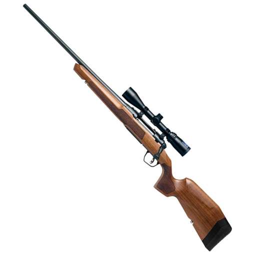 Savage Arms Axis 2 XP Hardwood 22-250 Remington Matte Black/Hardwood Left Hand Bolt Action Rifle - 22in