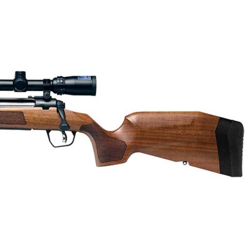 Savage Arms Axis 2 XP Hardwood 22-250 Remington Matte Black/Hardwood Left Hand Bolt Action Rifle - 22in - Image 3