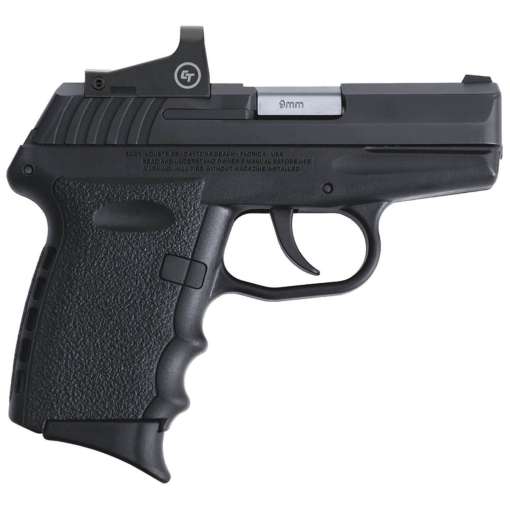 SCCY CPX-2 Red Dot Night Sight 9mm Luger 3.1in Black Pistol - 10+1 Rounds