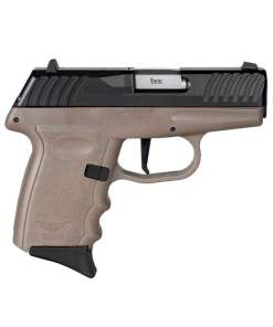 SCCY DVG-1 9mm Luger 3.1in Flat Dark Earth/Black Nitride Pistol - 10+1 Rounds
