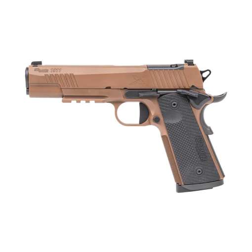 Sig Sauer 1911-X Full 45 Auto (ACP) 5in Coyote PVD Pistol - 8+1 Rounds - Image 2