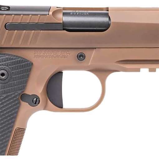 Sig Sauer 1911-X Full 45 Auto (ACP) 5in Coyote PVD Pistol - 8+1 Rounds - Image 3
