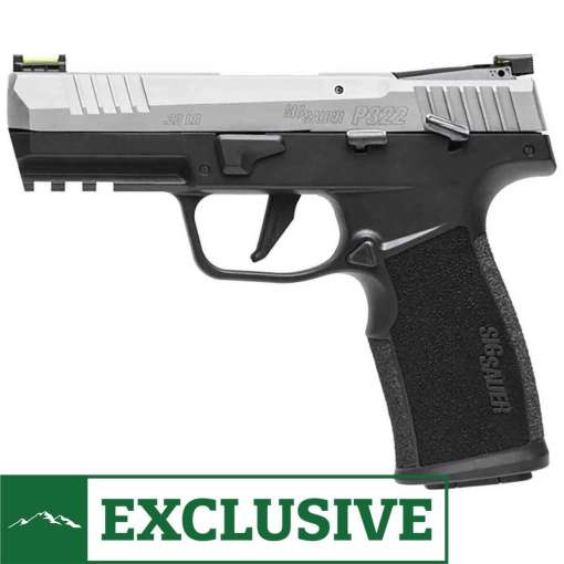 Sig Sauer P322 22 Long Rifle 4in Stainless Steel Pistol - 10+1