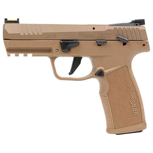 Sig Sauer P322 Coyote 22 Long Rifle 4in Coyote Tan Pistol - 20+1 Rounds - Image 2