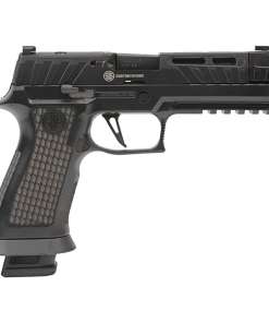 Sig Sauer Spectre Comp Blackout 9mm Luger 4.6in Cerakote Pistol - 10+1 Rounds