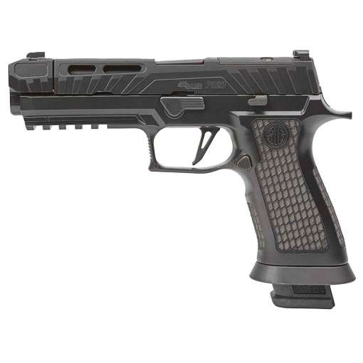 Sig Sauer Spectre Comp Blackout 9mm Luger 4.6in Cerakote Pistol - 10+1 Rounds - Image 2