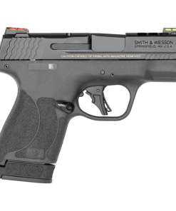 Smith & Wesson M&P 9 Shield Plus 9mm Luger 3.1in Thumb Safety Ported Black Armornite Pistol - 13+1 Rounds