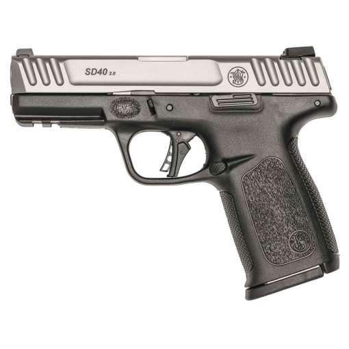 Smith & Wesson SD40 2.0 Series 40 S&W 4in Stainless Steel Pistol - 14+1 Rounds - Image 2