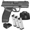 Springfield Amory Hellcat Pro Comp Gear Up Package 9mm Luger 3.7in Black Melonite Pistol - 17+1 Rounds