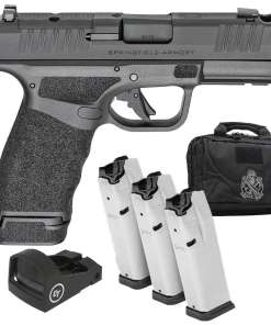 Springfield Amory Hellcat Pro Comp Gear Up Package 9mm Luger 3.7in Black Melonite Pistol - 17+1 Rounds
