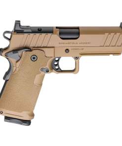 Springfield Armory 1911 DS Prodigy 9mm Luger 4.25in Coyote Brown Cerakote Pistol - 20+1 Rounds