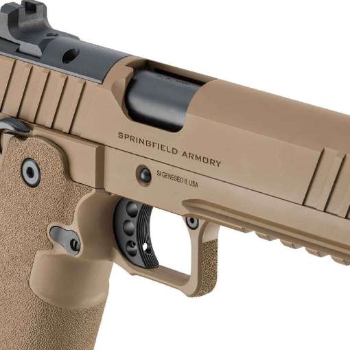 Springfield Armory 1911 DS Prodigy AOS 9mm Luger 5in Coyote Brown Cerakote Pistol - 20+1 Rounds - Image 2