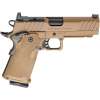 Springfield Armory 1911 DS Prodigy AOS Low Capacity 9mm Luger 4.25in Coyote Brown Cerakote Pistol - 10+1 Rounds