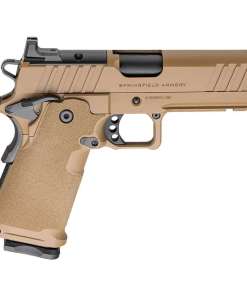 Springfield Armory 1911 DS Prodigy AOS Low Capacity 9mm Luger 4.25in Coyote Brown Cerakote Pistol - 10+1 Rounds